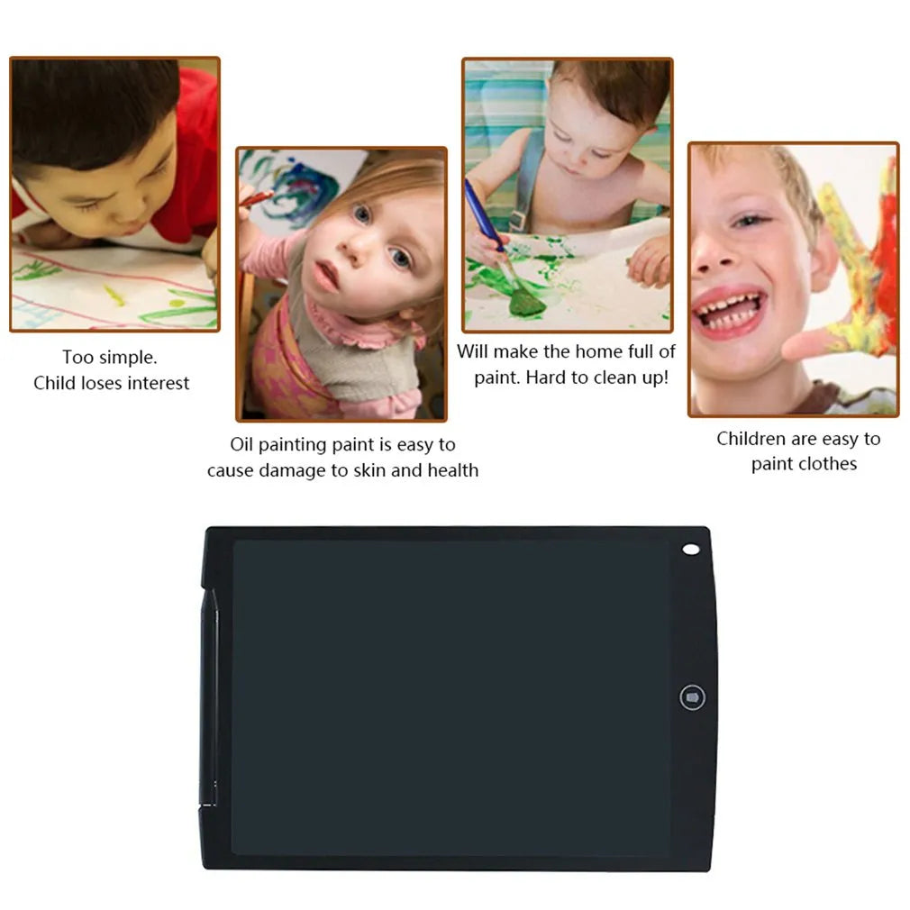 Tableta de escritura LCD de 8,5 pulgadas, tableta de dibujo Digital, almohadillas de escritura a mano, tableta tipo pizarra electrónica portátil, tablero ultrafino